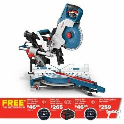 BOSCH 1600W 216mm Sliding Compound Mitre Saw GCM8SDE