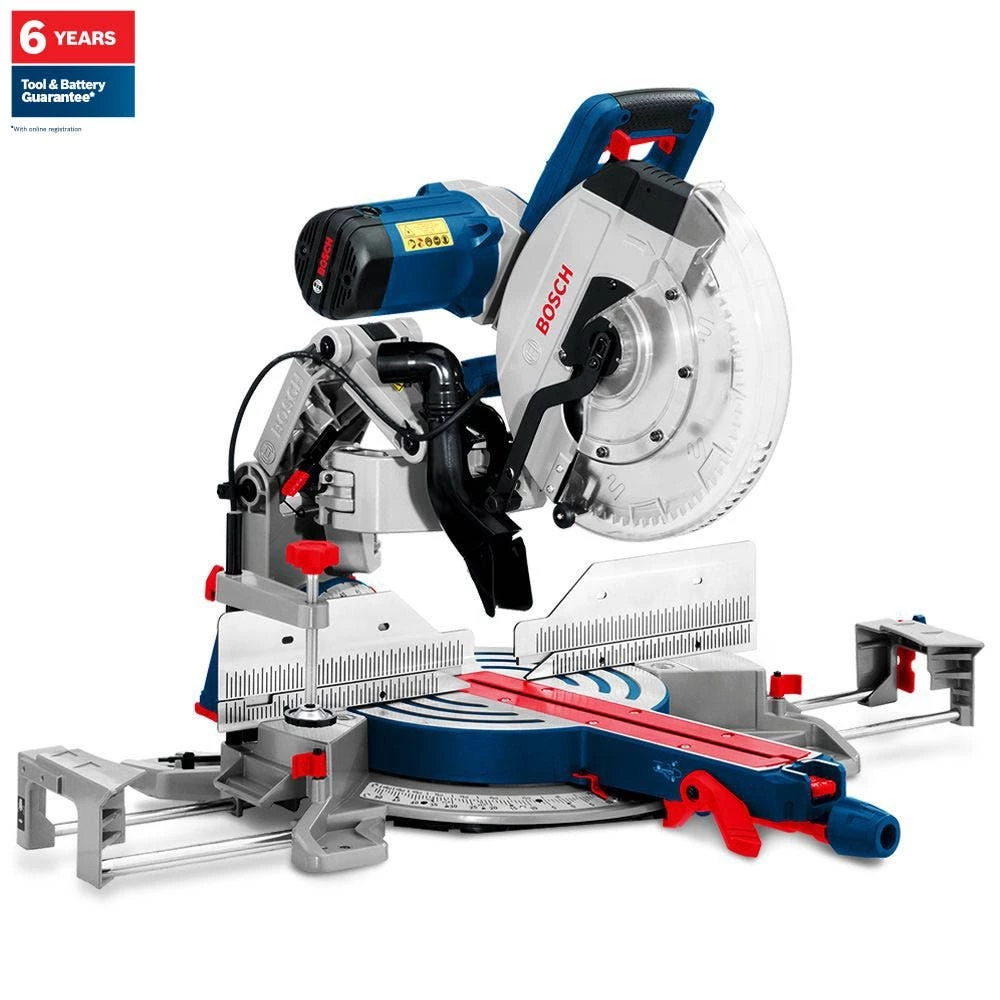 BOSCH 2000W 305mm Gliding Compound Mitre Saw GCM12GDL - Image 2