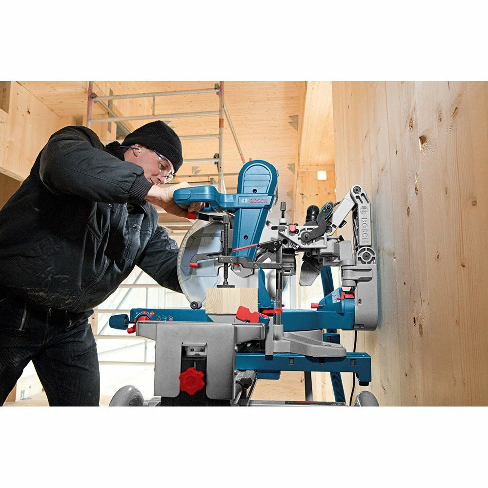 BOSCH 2000W 305mm Gliding Compound Mitre Saw GCM12GDL - Image 6