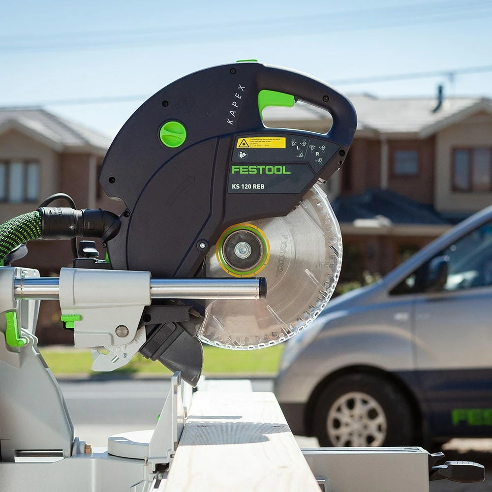 FESTOOL 260mm KS 120 R KAPEX Slide Compound Mitre Saw 575850 - Image 12