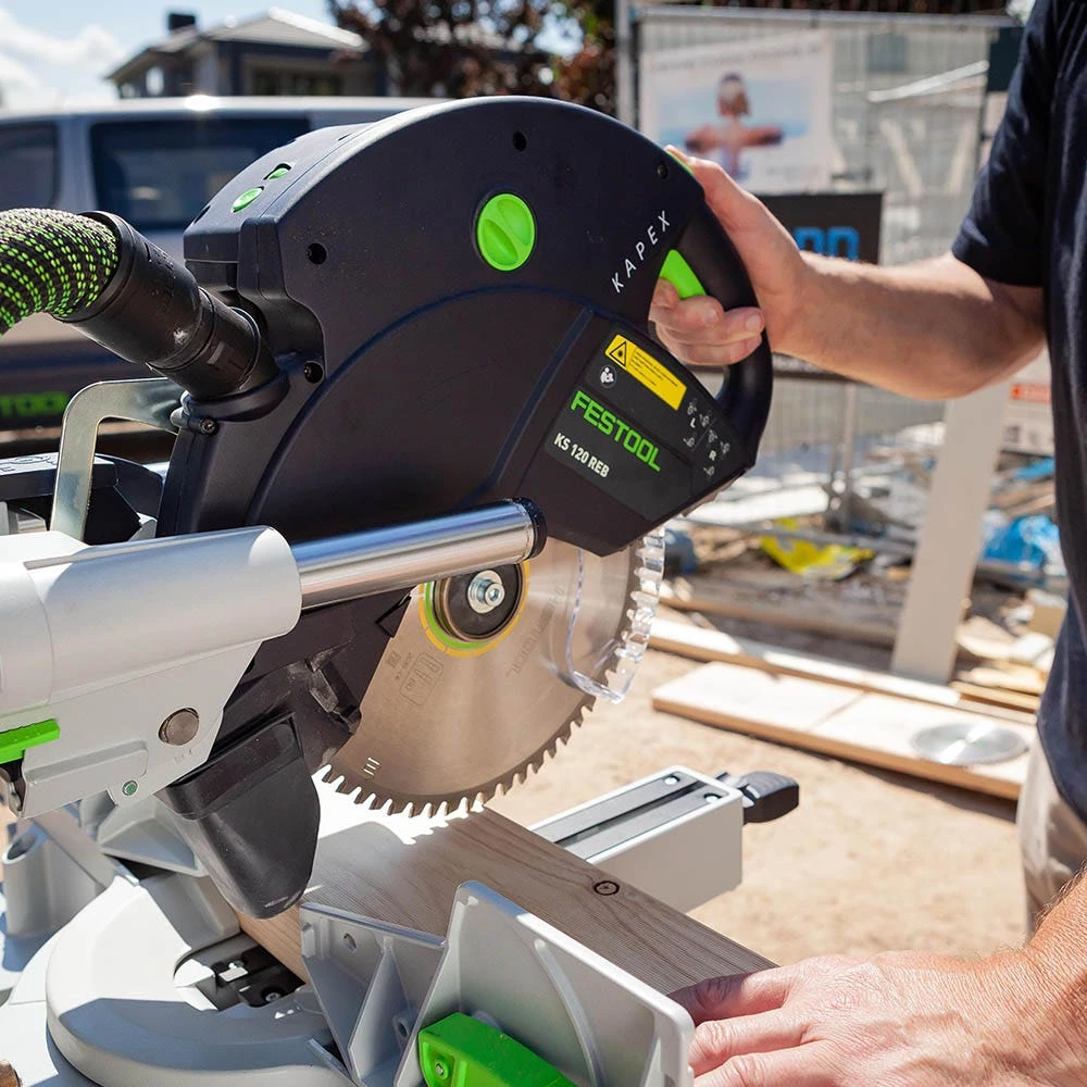 FESTOOL 260mm KS 120 R KAPEX Slide Compound Mitre Saw 575850 - Image 13