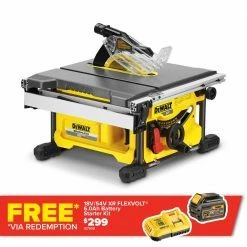 DEWALT 54V Brushless XR FLEXVOLT 210mm Table Saw Skin DCS7485N-XJ