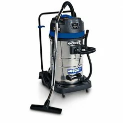 KINCROME 240V / Twin 1000W 80L Wet & Dry Workshop Vacuum KP705