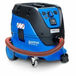 NILFISK 240V 30L ATTIX 33 H-Class Vacuum Extractor W. DOP Testing Certificate 107419604DOP