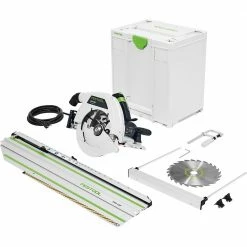 FESTOOL 2300W 230mm Circular Saw in Systainer w/ 420mm Cross Cut Rail 576143