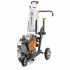 HUSQVARNA 400mm Demolition Saw & Trolley W. Bottle TTKIT606