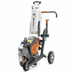 HUSQVARNA 400mm Demolition Saw & Trolley W. Bottle TTKIT606