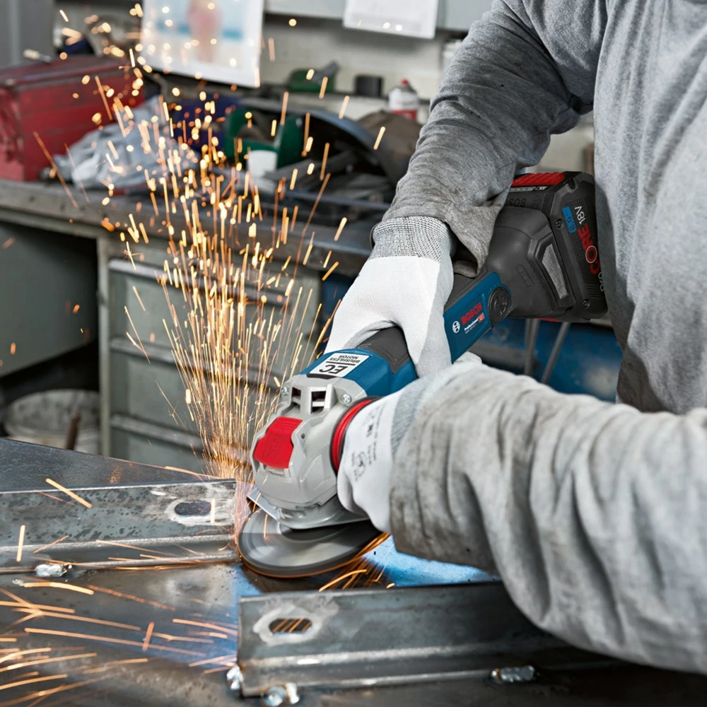 BOSCH X-LOCK™ 18V Brushless 125mm Angle Grinder Skin GWX 18V-10 C 06017B0200 - Image 2