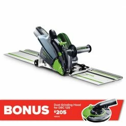 FESTOOL DSC 125 Diamond Cutting System Plus FS 201650
