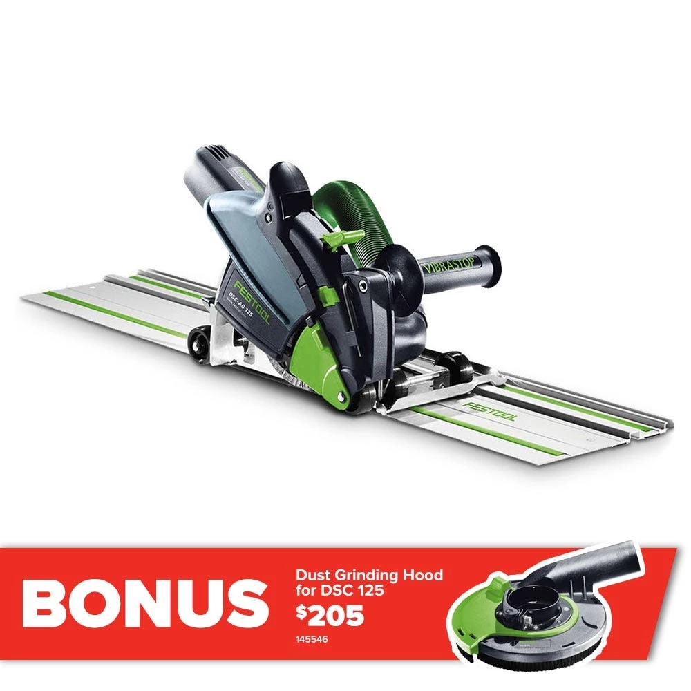 FESTOOL DSC 125 Diamond Cutting System Plus FS 201650