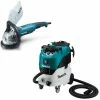 MAKITA 125mm Concrete Planer & 240V M-Class Dust Extraction Combo Kit PC5000C-VC42MX2