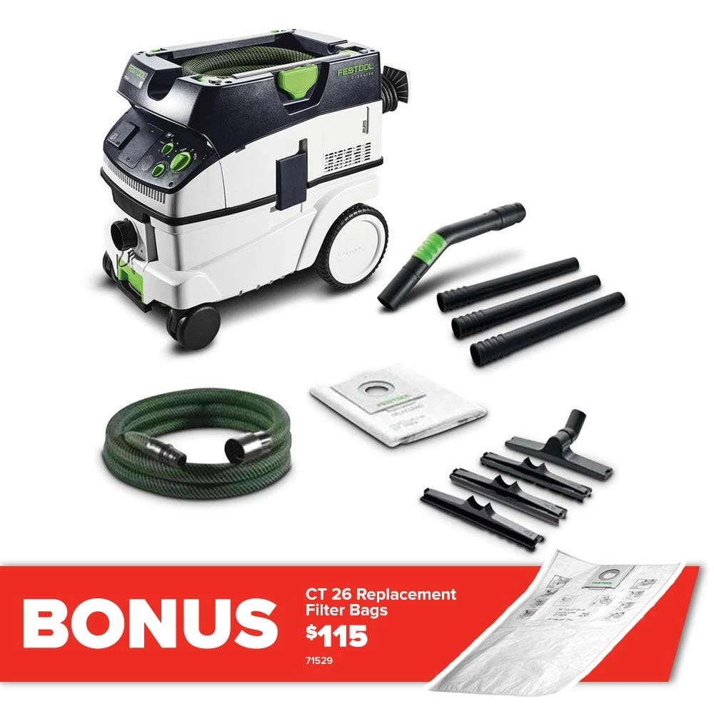 FESTOOL 26L 1200W Dust Extractor 575758